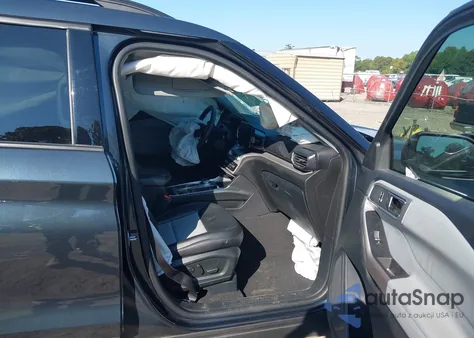 2023 Ford Explorer Xlt из США, поврежденный, VIN 1FMSK7DH2PGB91221